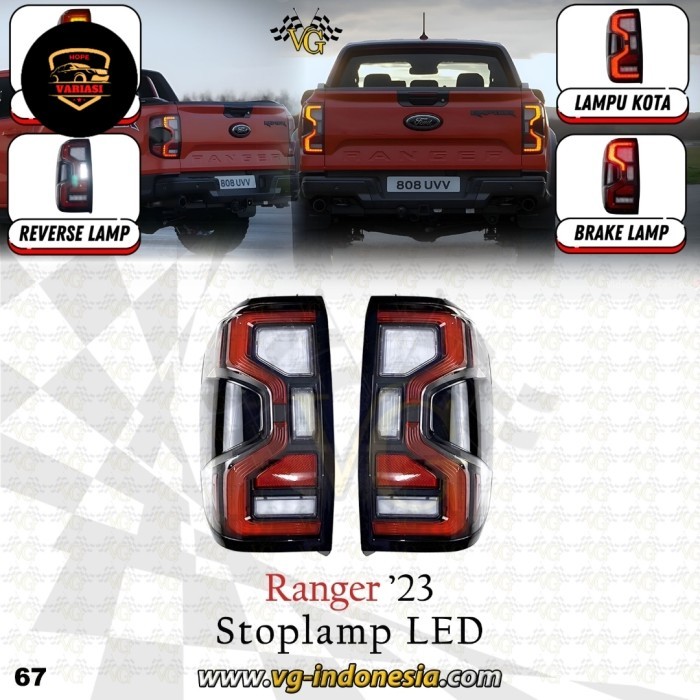 Stoplamp Led Ford Ranger 2023 Stop Lamp Led Ranger 2023