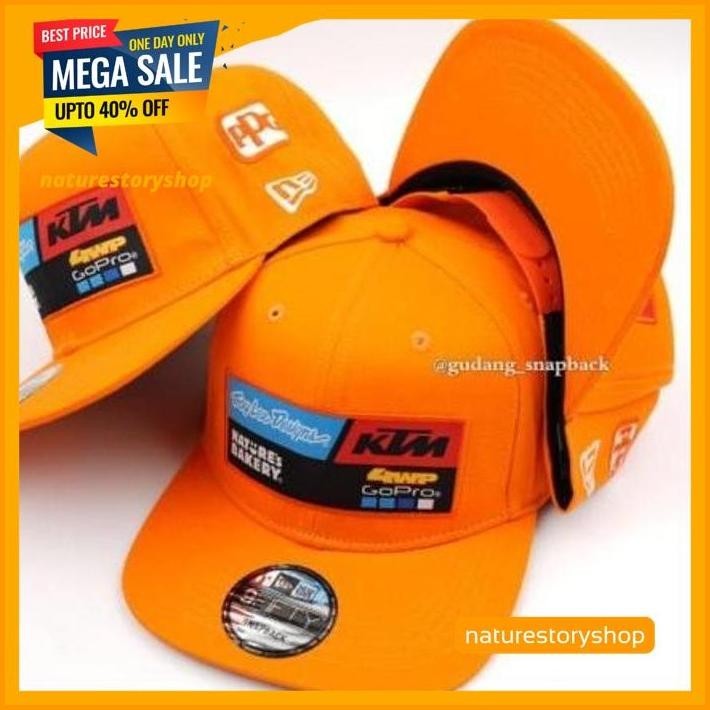 TOPI SNAPBACK KTM / KTM CAP ORIGINAL IMPORT / HAT BEST QUALITY 
