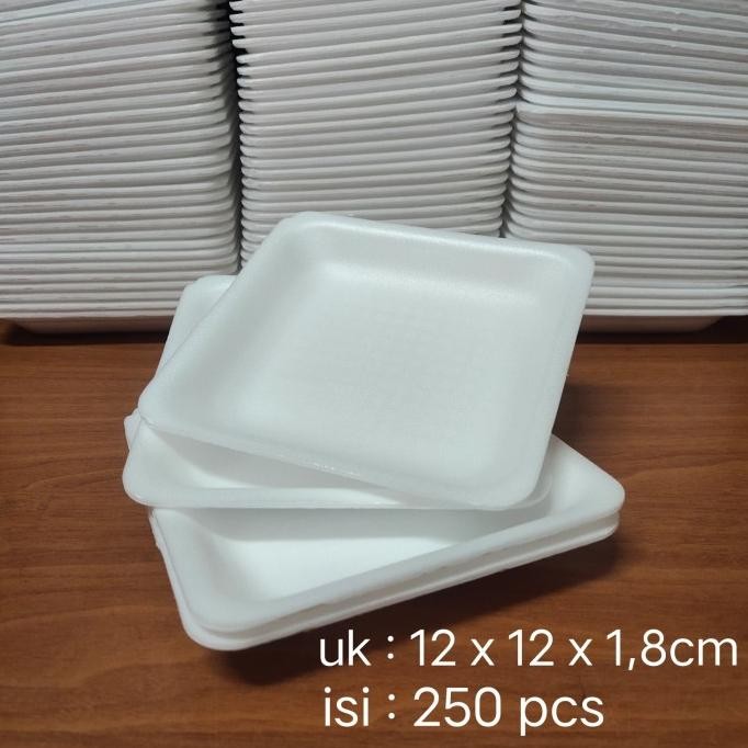 

TERSEDIA FOAM TRAY TR 7 - STYROFOAM TRAY BUAH TR7 - ISI 250 PCS