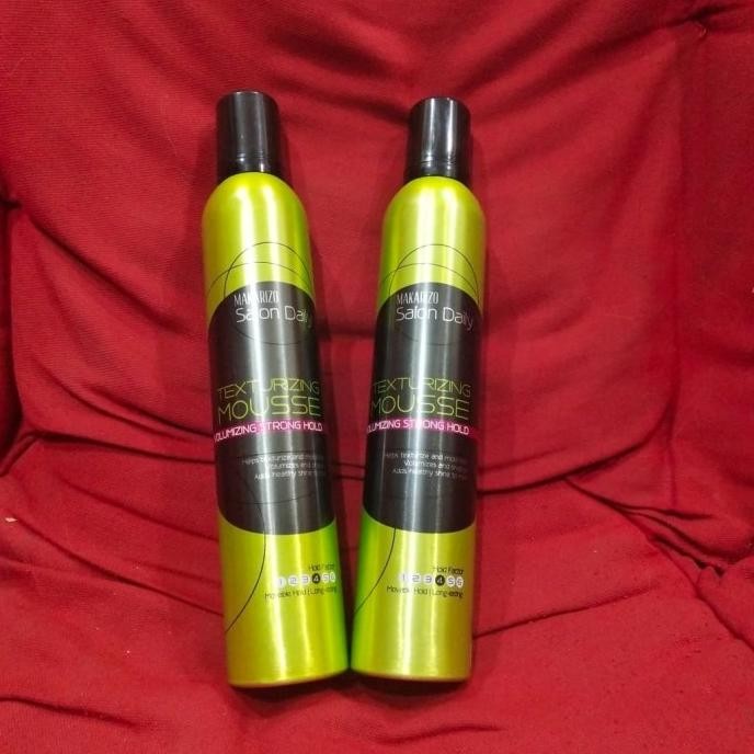 

TERSEDIA MAKARIZO TEXTURIZING MOUSSE VOLUMIZING STRONG HOLD FOAM RAMBUT LEVL 4