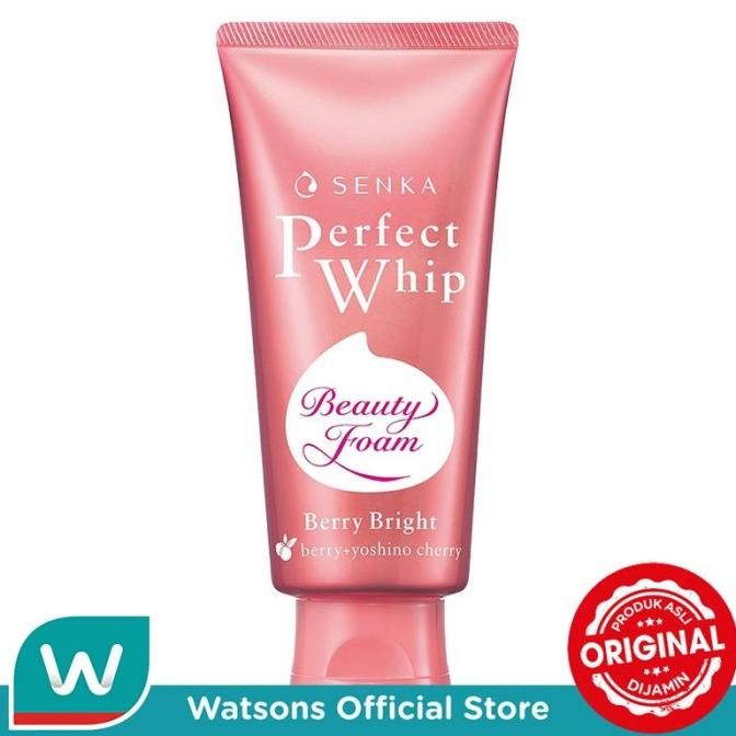 

TERSEDIA SENKA PERFECT WHIP BEAUTY FOAM BERRY BRIGHT 100G