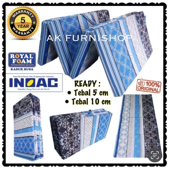 

TERSEDIA KASUR LIPAT ROYAL FOAM INOAC TEBAL 5 CM - 10 CM GARANSI 5 TAHUN