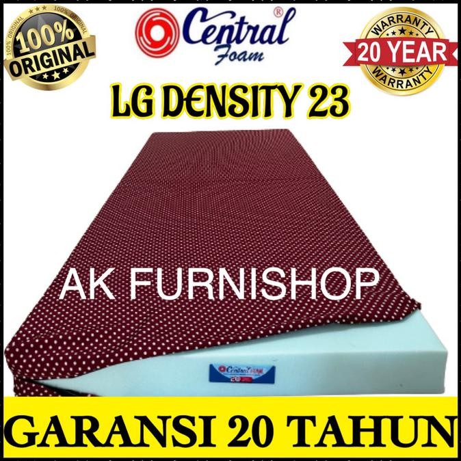 

TERSEDIA KASUR BUSA GARANSI 20 TAHUN CENTRAL FOAM D23