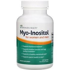 Fairhaven Health Myo-Inositol For Women And Men 120 Capsules