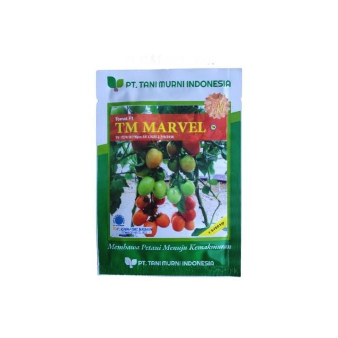 Tm Marvel 5Gr Benih Bibit Tomat Indeterminate Produk Original Pabrik