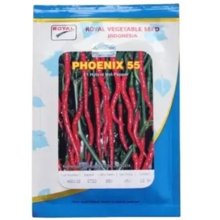 Phoenix 55 10Gr Benih Tanaman Cabe Keriting F1 Hibrida Phoenix 55 10Gr