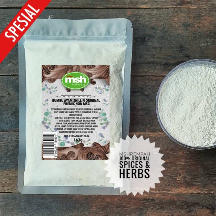 

TERBARU Bumbu Ayam Shillin Original Premix Non Msg BISA GRAB!