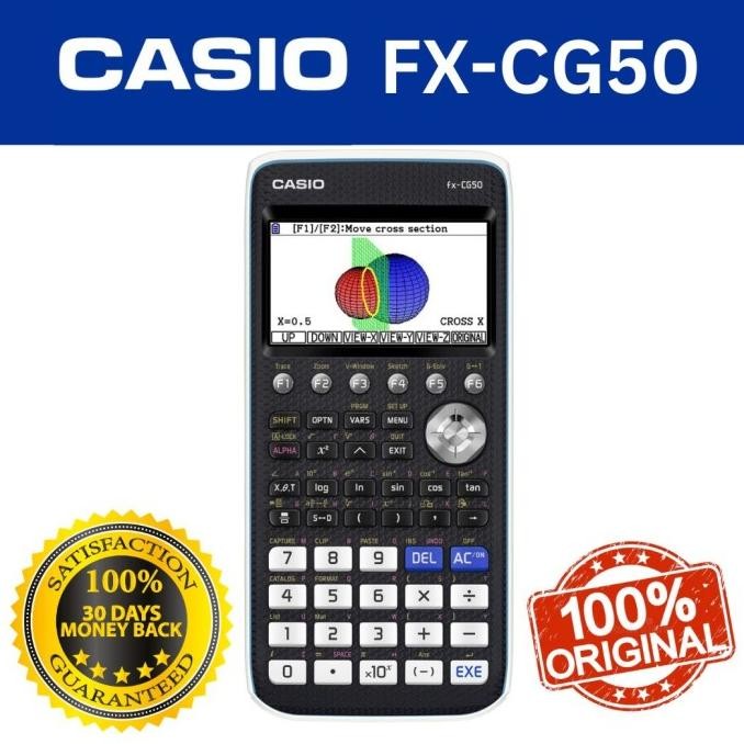 

TERMURAH - CASIO PRIZM FX-CG50 Color Graphing Calculator,Black & White (BNIB)