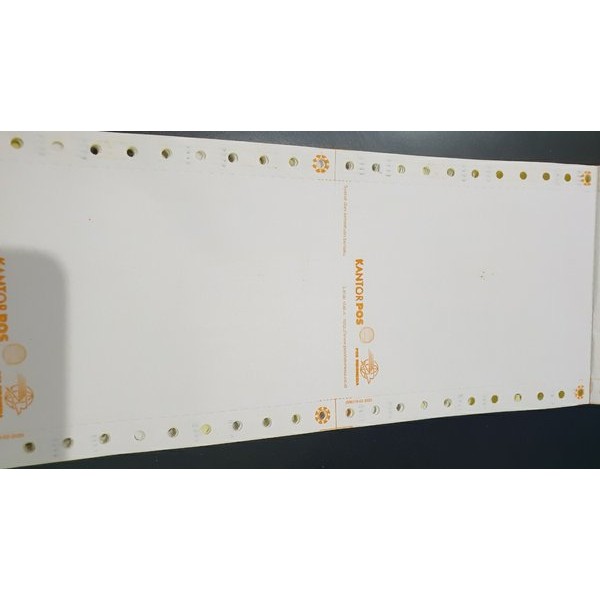 

Terlaris Kertas Resi Pospay Pos Indonesia 2 Ply 4000 Set Continuos Form New