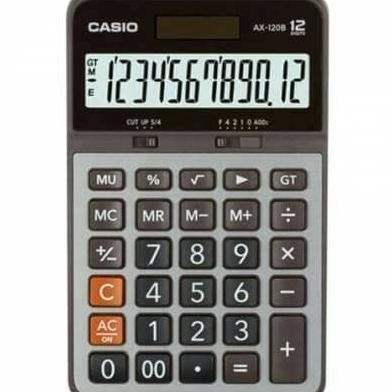 

TERLARIS - KALKULATOR DESKTOP CASIO AX-120S