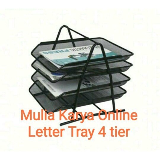 

Terlaris Rak Dokumen Kertas 4 Susun - Tingkat Bak Surat 4 Tingkat - Tray 4 Tiers New