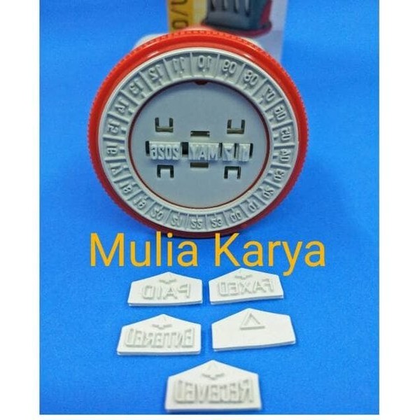 

Terlaris Stempel Tanggal Trodat Dengan Penunjuk 24 Jam Dan 4 Tulisan New