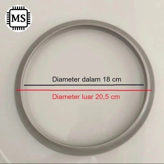 TERBARU Karet Seal Presto Akebonno 18cm 3liter