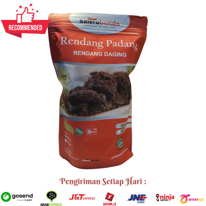 

Terlaris Rendang Daging Sapi Padang Salero Bundo 1/4 Kg BERKUALITAS