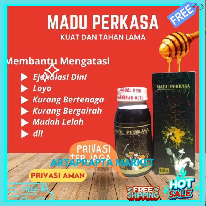 ARTAPRAPTA MARKET MADU PERKASA - SOLUSI STAMINA PRIA KUAT TAHAN LAMA AMPUH ATASI EJAKULASI DINI TERM