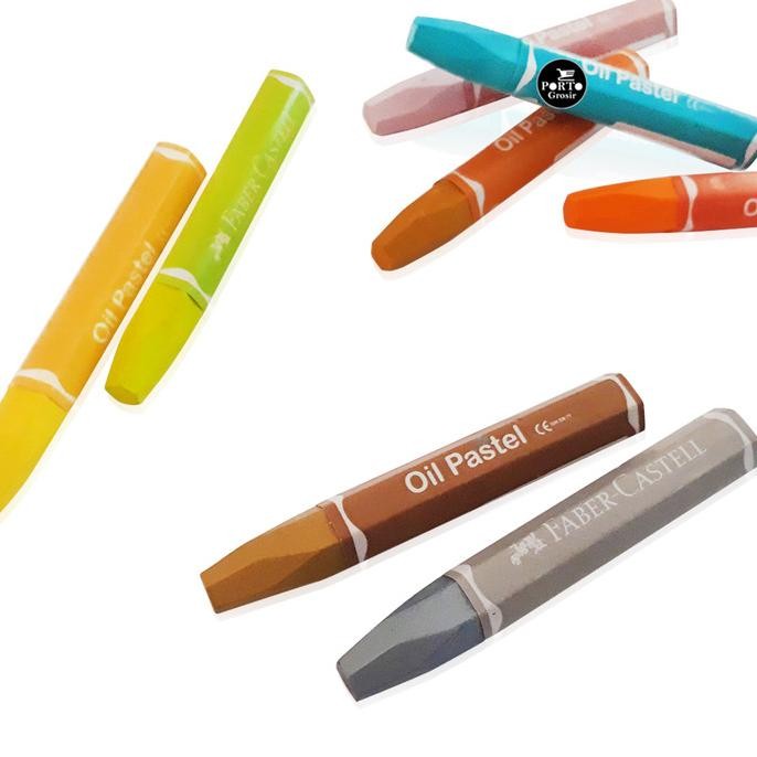 

Faber Castell Hexagonal Oil Pastel Crayon 72 Colours Color Warna
