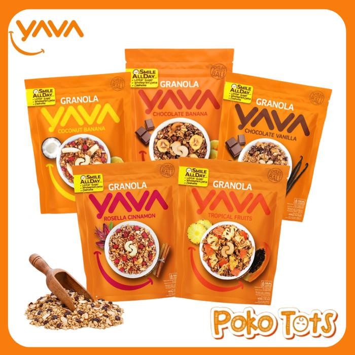 

East Bali Cashews Granola Chocolate Vanila 400Gr Oats Sereal Oatmeal