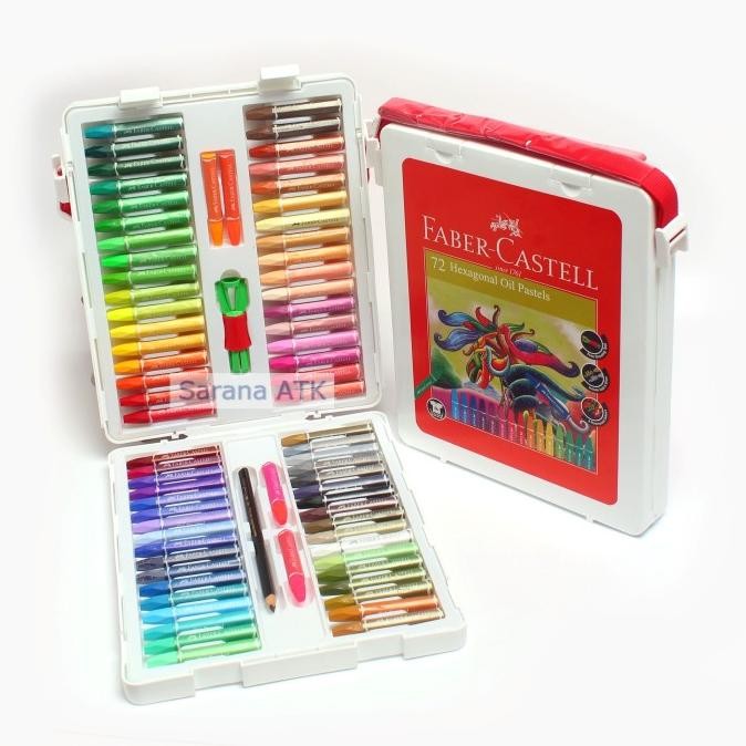

FABER CASTELL HEXAGONAL OIL PASTEL 72 - Set