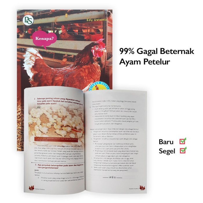 

PROMO! Buku 99% Gagal Beternak Ayam Petelur Edy UStomo Penebar Swadaya