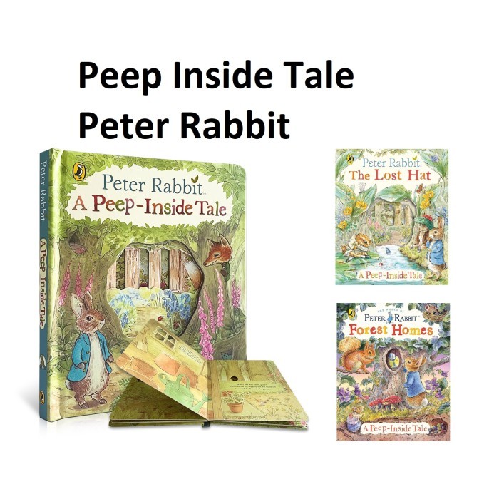 

Usborne Peter Rabbit a Peep Inside Tale Buku Anak Bahasa Inggris