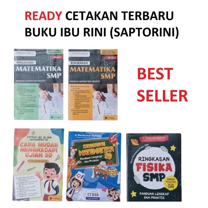 

TERLARIS! Buku Ringkasan Matematika SD SMP SMA Koeshartati Saptorini