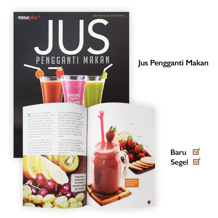 

PROMO! Buku Pengetahuan Pengobatan Alami Jus Pengganti Makan