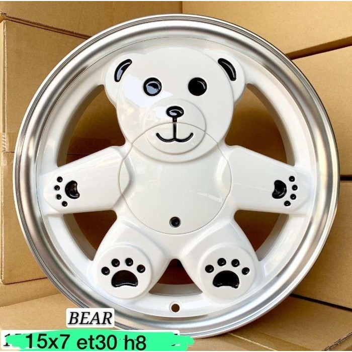 PELEK MOBIL BEAR RING 15 HSR WHEEL AGYA AYLA CALYA SIGRA COROLA DX