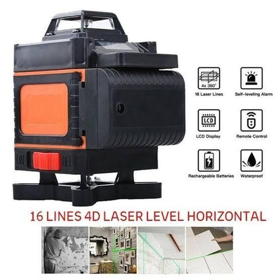 Laser Level 16 Line Hilda Self Leveling Laser 4D Import Premium