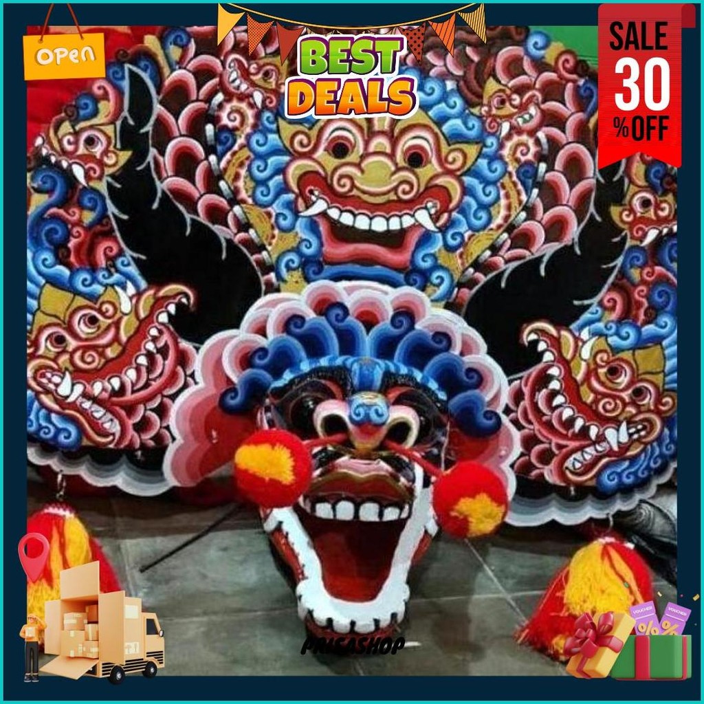 

Bisa Cod Cuci Gudang Barongan Rampak Telon Jamang Cat Air Brush Bonus Kemul Panjang Dan Pentul Tinggal Pakai Ukuran Anak Promo Barongan Plipit Romo Mainan Anak Barongan Anak Sd Brongan Plipit Premium / Barongan Spon Caplok Kain Panjang / Barongan Ponorogo