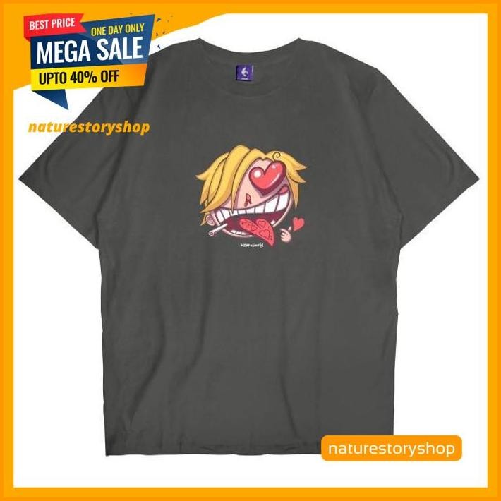 KAOS ANIME ONE PIECE SANJI POP ART TERMURAH 