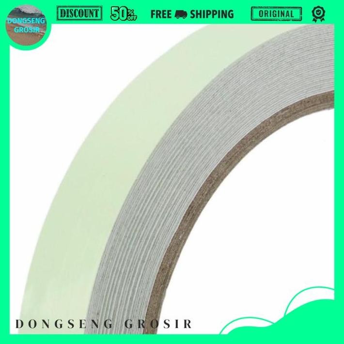 

LAKBAN GLOW IN THE DARK LUMINOUS ADHESIVE TAPE 1.5CMX10M DONSENG GROSIR TERMURAH !!