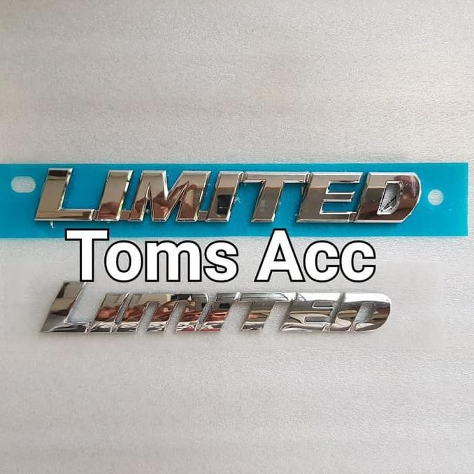 Buruan Serbu Logo Emblem 3D Limited Innova Avanza Suzuki Mitsubishi Pajero Xpander