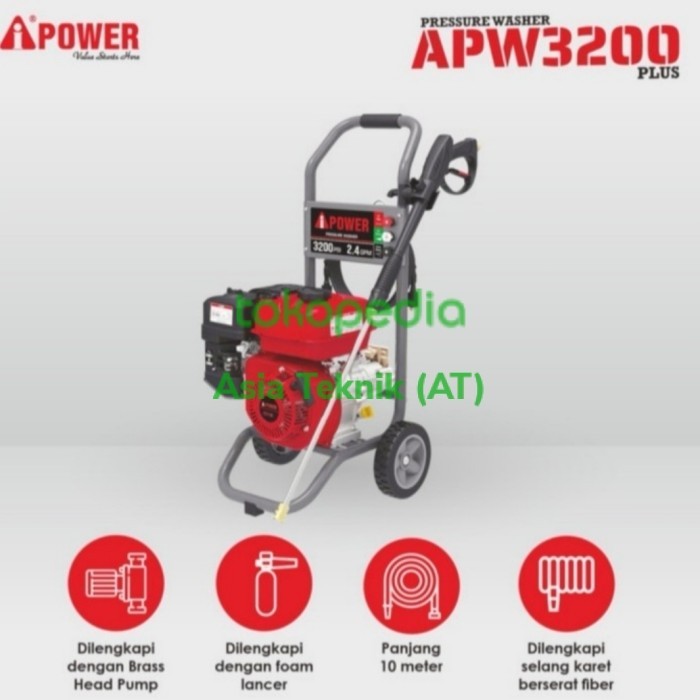 Terbaru Aipower Jet Cleaner High Pressure Washer Apw 3200 Plus
