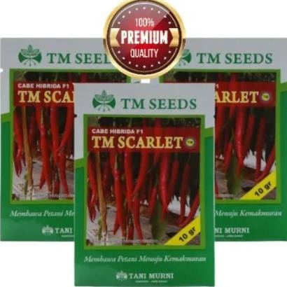 Scarlet 10Gr Benih Cabai Tm Scarlet F1 10Gr Hibrida Tani Murni