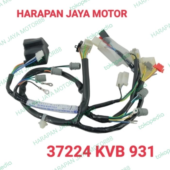 Kabel Body Atas Speedometer Honda Vario 110 Karbu Cw 37224 Kvb 931 Ori