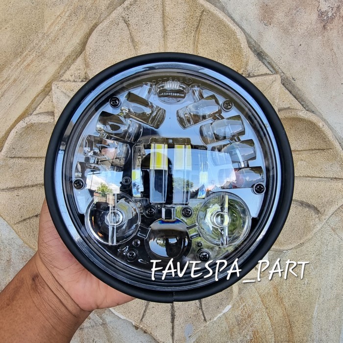 Lampu Daymaker Vespa New Px Sprint Bagol