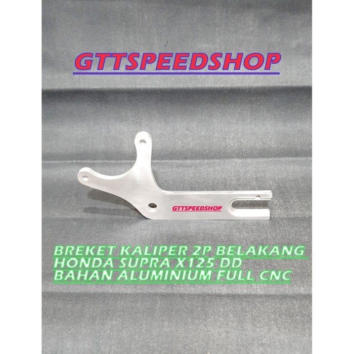Breket Kaliper 2P Belakang Honda Supra X125Dd Bahan Aluminium Full Cnc