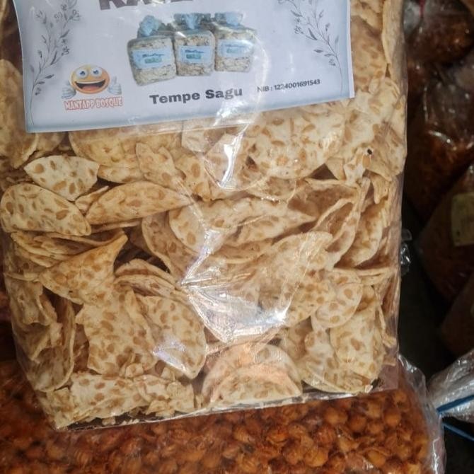 

BIG SALE KERIPIK TEMPE SAGU 1.8 KG ( KEMASAN PALING BESAR ) !!!!!