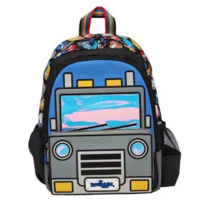 TERBARU Smiggle movin Junior Truck Backpack/ Tas Ransel Anak Laki/ Kado