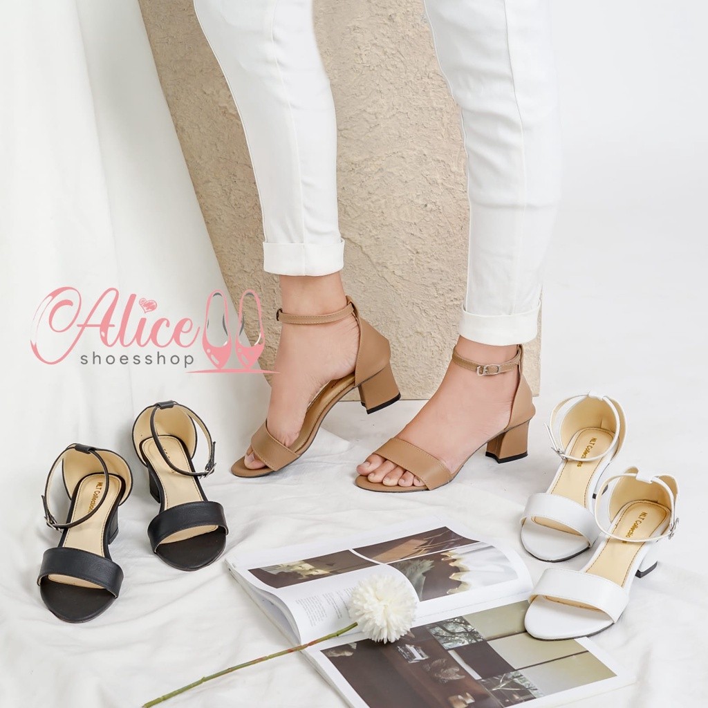 High Heels Terbaru 2025 High Heels Wanita Sepatu Hak Tali Hels Wanita Korea Lebaran Hels Wanita Kond