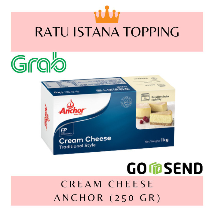 

BIG SALE CREAM CHEESE ANCHOR REPACK 250GR - KRIM KEJU-KRIM CHEESE REPAK - KEJU Kode 1144