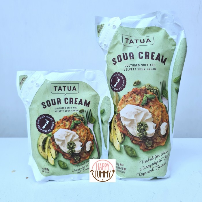 

EKSLUSIF Tatua sour cream 500gr / 1kg sourcream Kode 1048