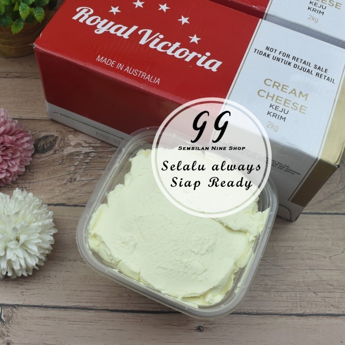 

TERMURAH TATURA 500 Gram ROYAL VICTORIA Cream Cheese Krim Keju Kode 992