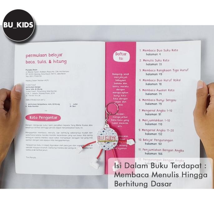 

Buku Calistung Anak Permulaan Baca Tulis Hitung Untuk 4 - 6 Tahun