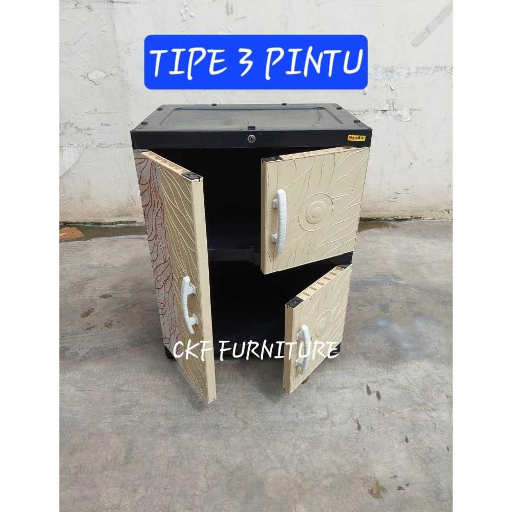 LEMARI PLASTIK 2 SUSUN BESAR