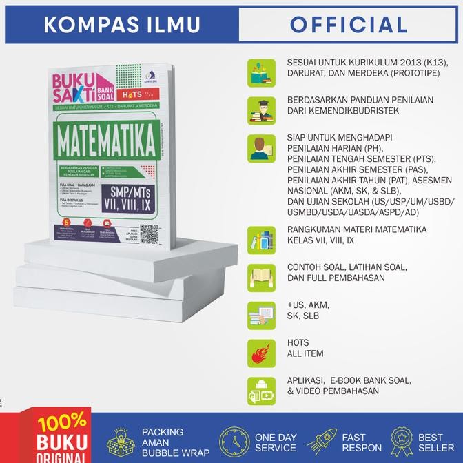 

BUKU SAKTI MATEMATIKA SMP/MTs KELAS 7,8,9