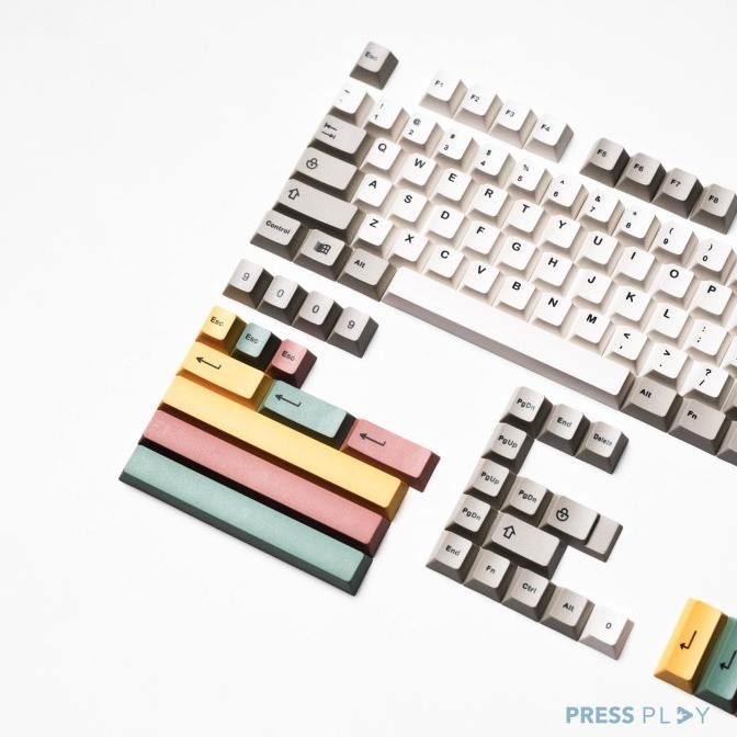 9009 PBT Dye Sub Sublimated Keycaps Set