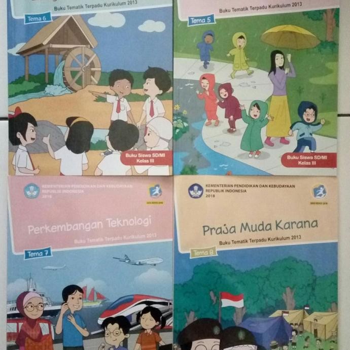 

paket Tematik dikbud SD kls 3 semester 2