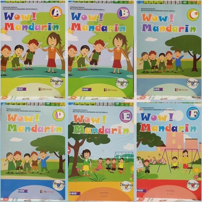 

Wow Mandarin A-F untuk SD kelas 1-6