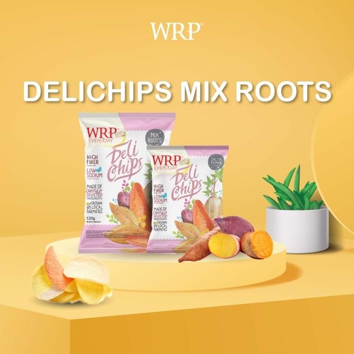 

BIG SALE WRP DELICHIPS MIX ROOT FAMILY PACK 6 X 120G - CAMILAN SEHAT !!!!!